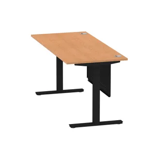 Air Height Adjustable Desk With Cable Ports