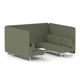 Brixworth Bench Booth in Single Tone