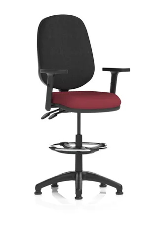 Eclipse Plus II Medium Back Task Operator Office Chair