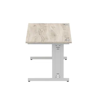Impulse Straight Desk Cable Managed Leg