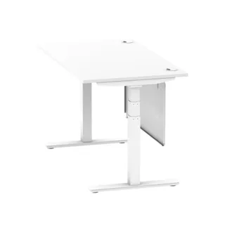 Air Height Adjustable Desk With Cable Ports