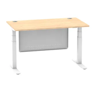 Air Height Adjustable Desk With Cable Ports