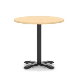 EE - Italia Round Poseur Table With Cross Base