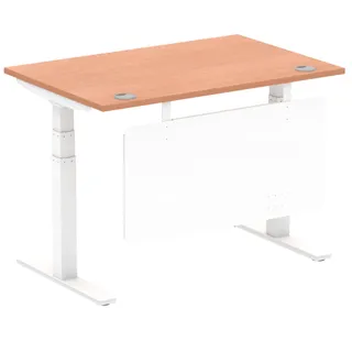 Air Height Adjustable Desk With Cable Ports
