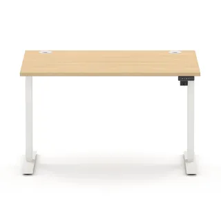 Air Lite Height Adjustable Desk With Cable Ports
