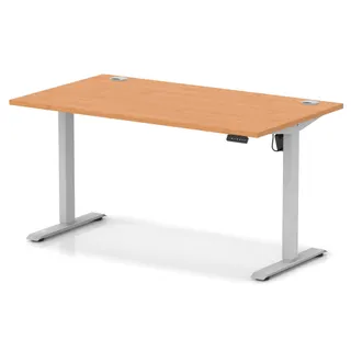 OE - Air Lite Height Adjustable Desk With Cable Ports