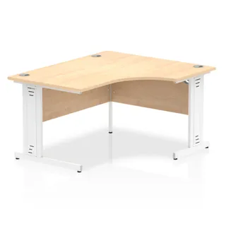 Impulse Crescent Desk Cable Managed Leg