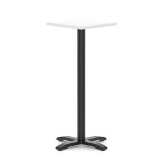 EE - Italia Square Poseur Table With Cross Base