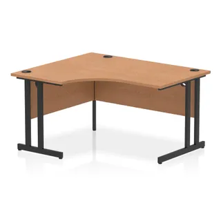 OE - Impulse Crescent Desk Cantilever Leg
