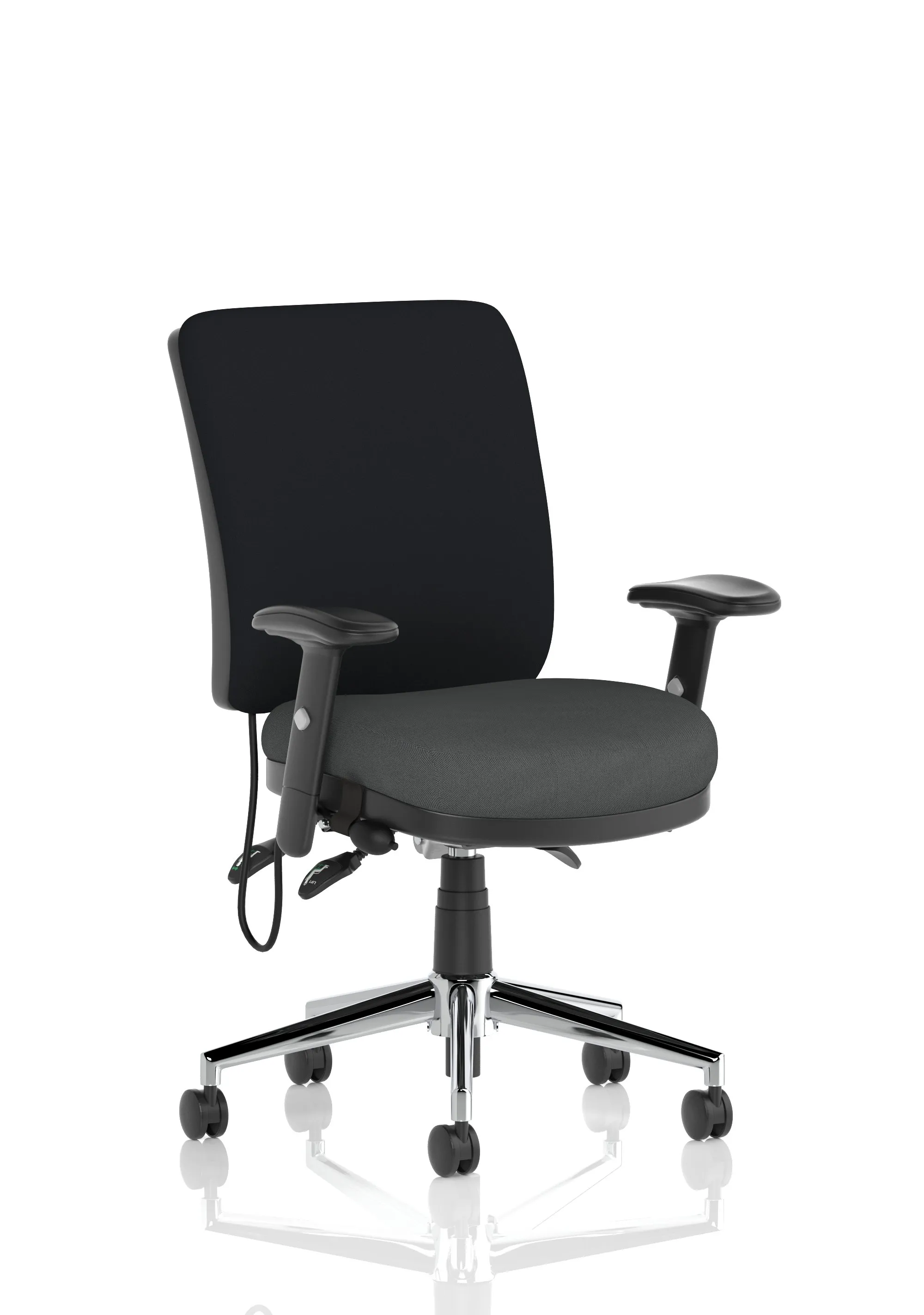 With Height Adjustable Arms