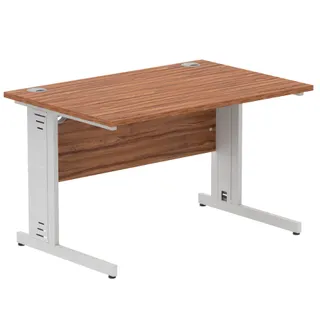 Impulse Straight Desk Cable Managed Leg