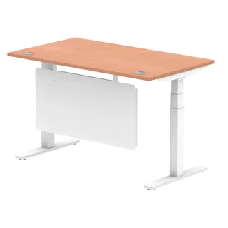 Air Height Adjustable Desk With Cable Ports
