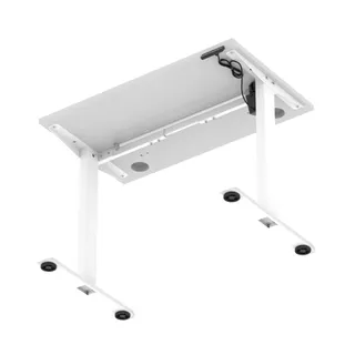 Air Lite Height Adjustable Slimline Desk With Cable Ports
