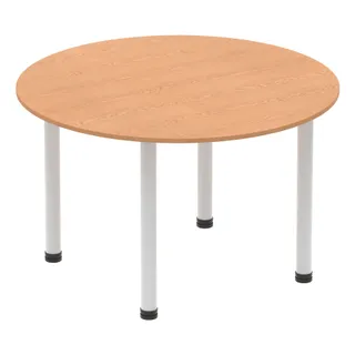 Impulse Round Table With Post Leg