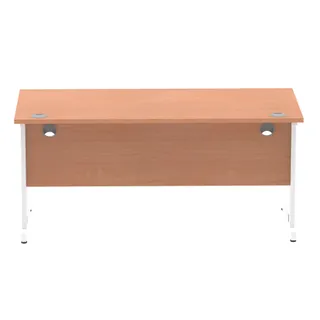 Impulse Straight Desk Cable Managed Leg