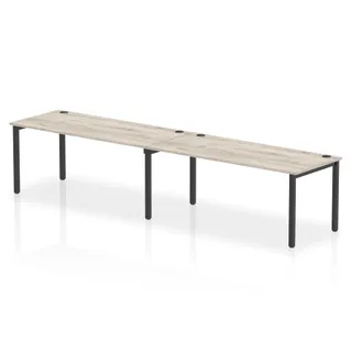 Impulse Single Row Bench Desk - 2 Person