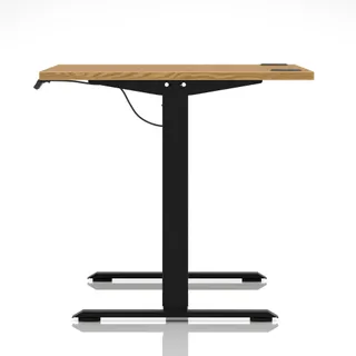Air Lite Height Adjustable Desk With Cable Ports