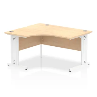 Impulse Crescent Desk Cable Managed Leg