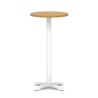 EE - Italia Round Poseur Table With Cross Base