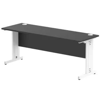Impulse Slimline Desk Cable Managed Leg