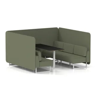 Brixworth Bench Booth in Single Tone