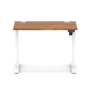 Air Lite Height Adjustable Slimline Desk With Cable Ports