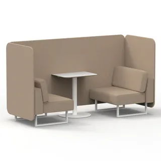 Brixworth Bench Booth in Single Tone