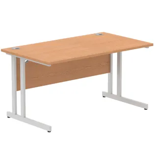 Impulse Straight Desk Cantilever Leg