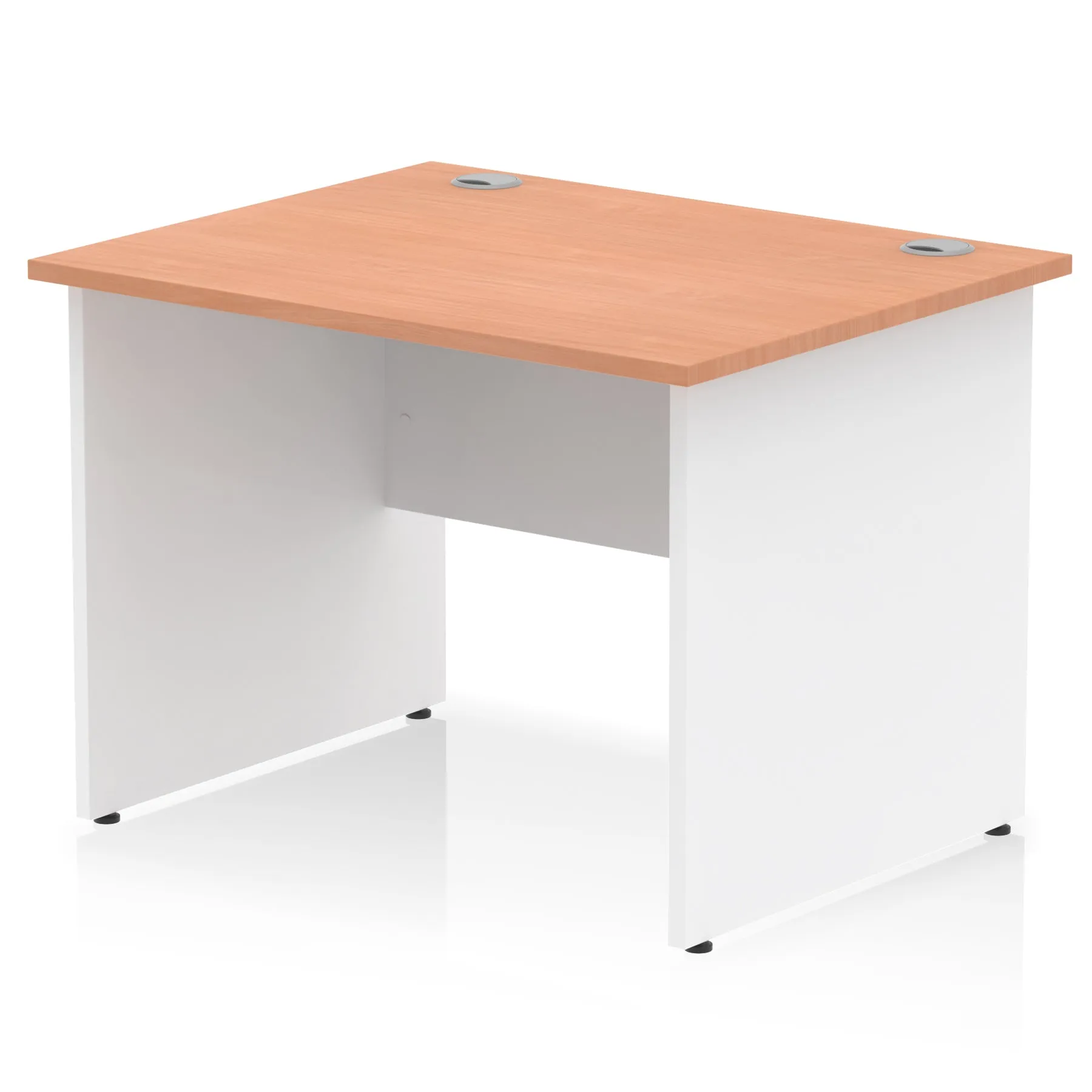 OE - Impulse Straight Desk Panel End Leg Two Tone