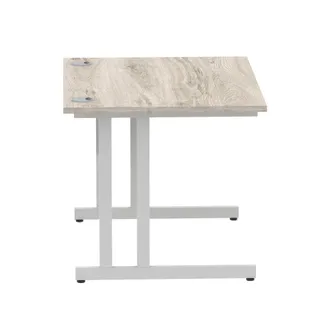 Impulse Straight Desk Cantilever Leg