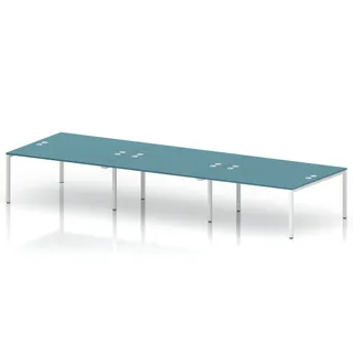 Impulse B2B Bench Desk - 6 Person
