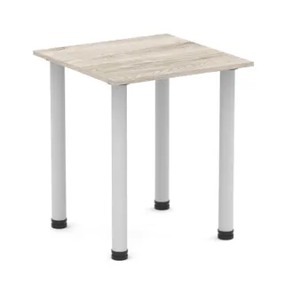 Impulse Square Table With Post Leg