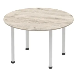 Impulse Round Table With Post Leg