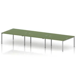 Impulse B2B Bench Desk - 6 Person