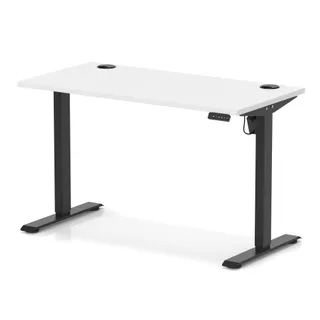 OE - Air Lite Height Adjustable Slimline Desk With Cable Ports