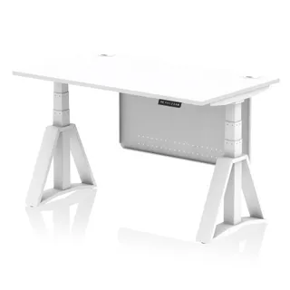 Air Height Adjustable Desk With Cable Ports