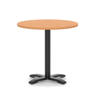 EE - Italia Round Poseur Table With Cross Base