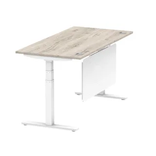 Air Height Adjustable Desk With Cable Ports
