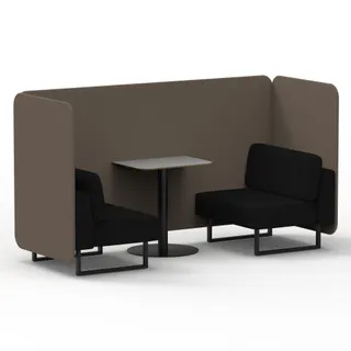 Brixworth Bench Booth in Two Tone