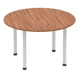 Impulse Round Table With Post Leg