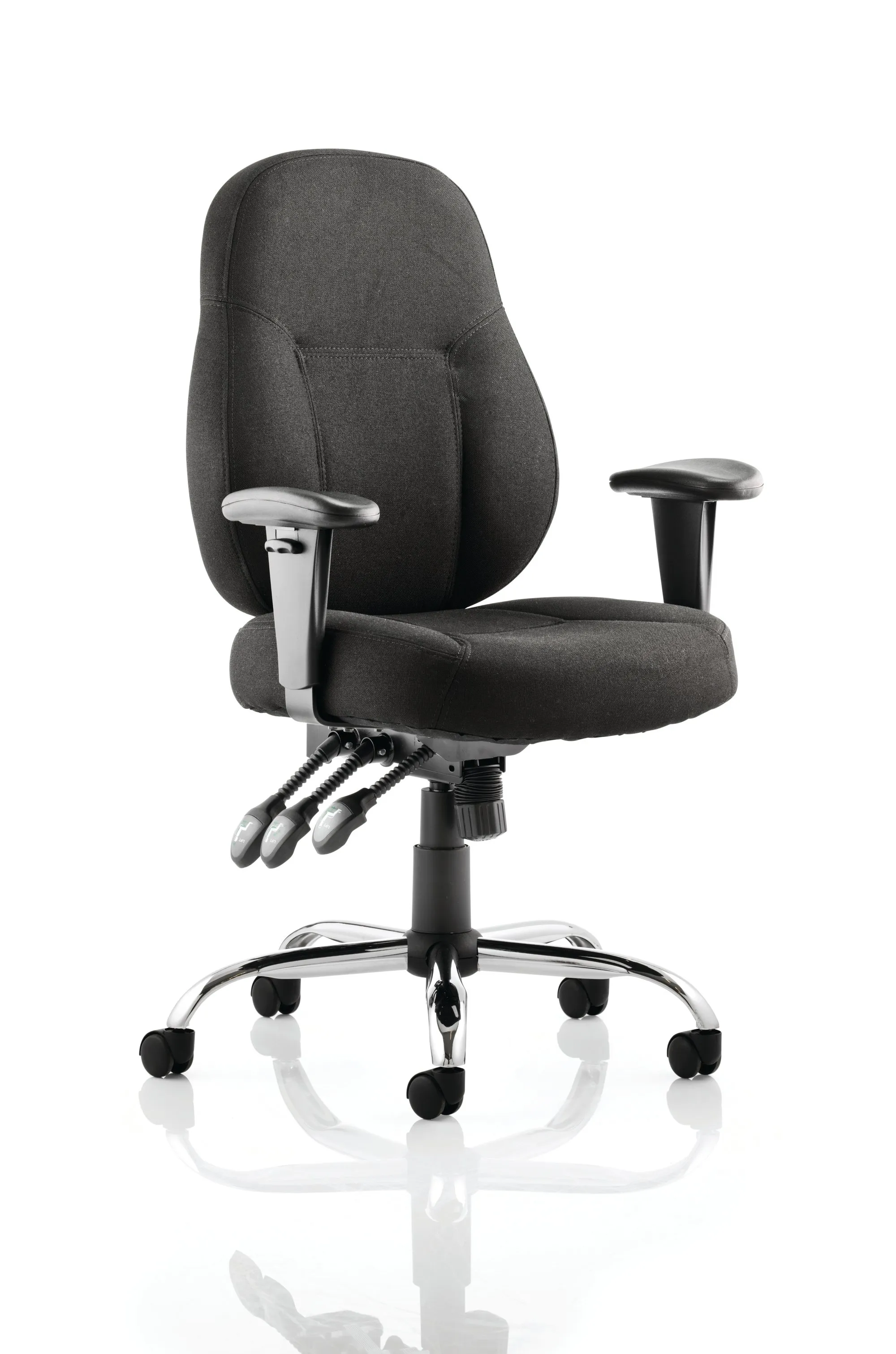 Storm High Back Task Operator Office Chair with Arms