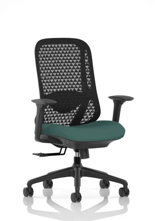 Prism Ergonomic Mesh Back Office Chair with Adjustable Arms