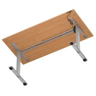 Air Lite Height Adjustable Desk With Cable Ports