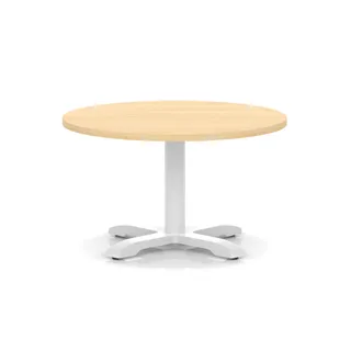 Italia Round Coffee Table With Cross Base