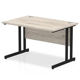 Impulse Straight Desk Cantilever Leg