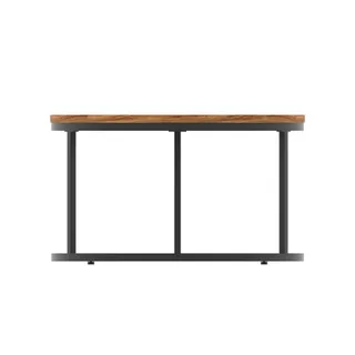 Impulse Round Coffee Table With Metal Frame