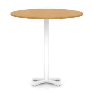 EE - Italia Round Poseur Table With Cross Base