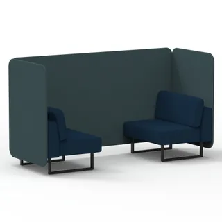 Brixworth Bench Booth in Two Tone
