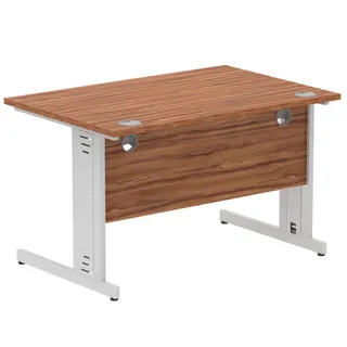 Impulse Straight Desk Cable Managed Leg