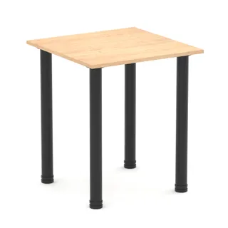 Impulse Square Table With Post Leg